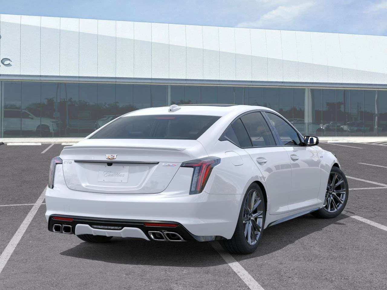 New 2026 Summit White Cadillac V-Series image 4