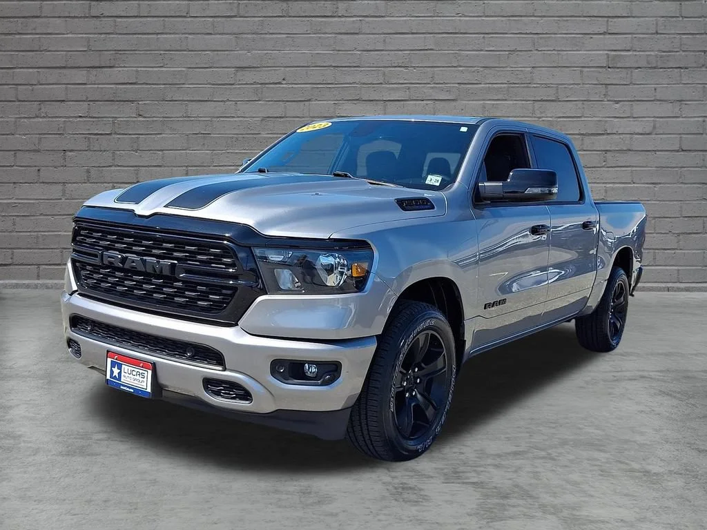 Used 2023 Billet Silver Metallic Clearcoat Ram Big Horn image 5
