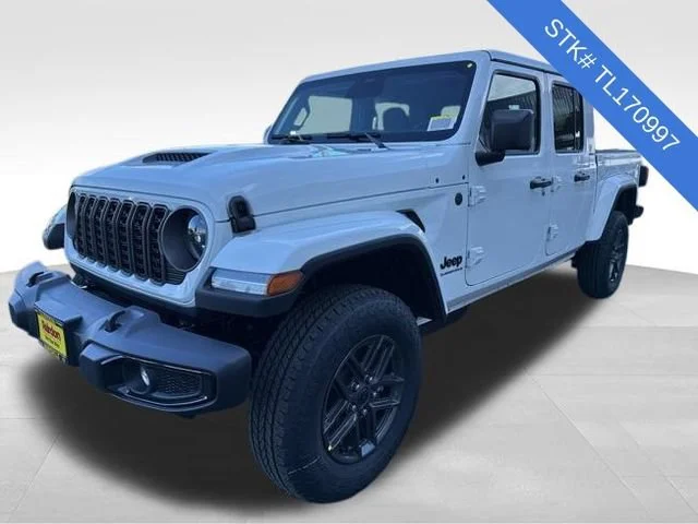 New 2026 Bright White Clear-Coat Exterior Paint Jeep Sport S image 3
