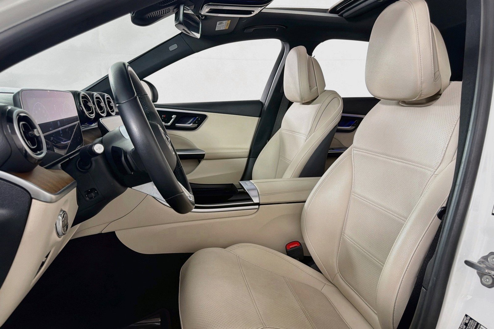 Certified Used 2024 Polar White Mercedes-Benz C 300 Sedan image 18