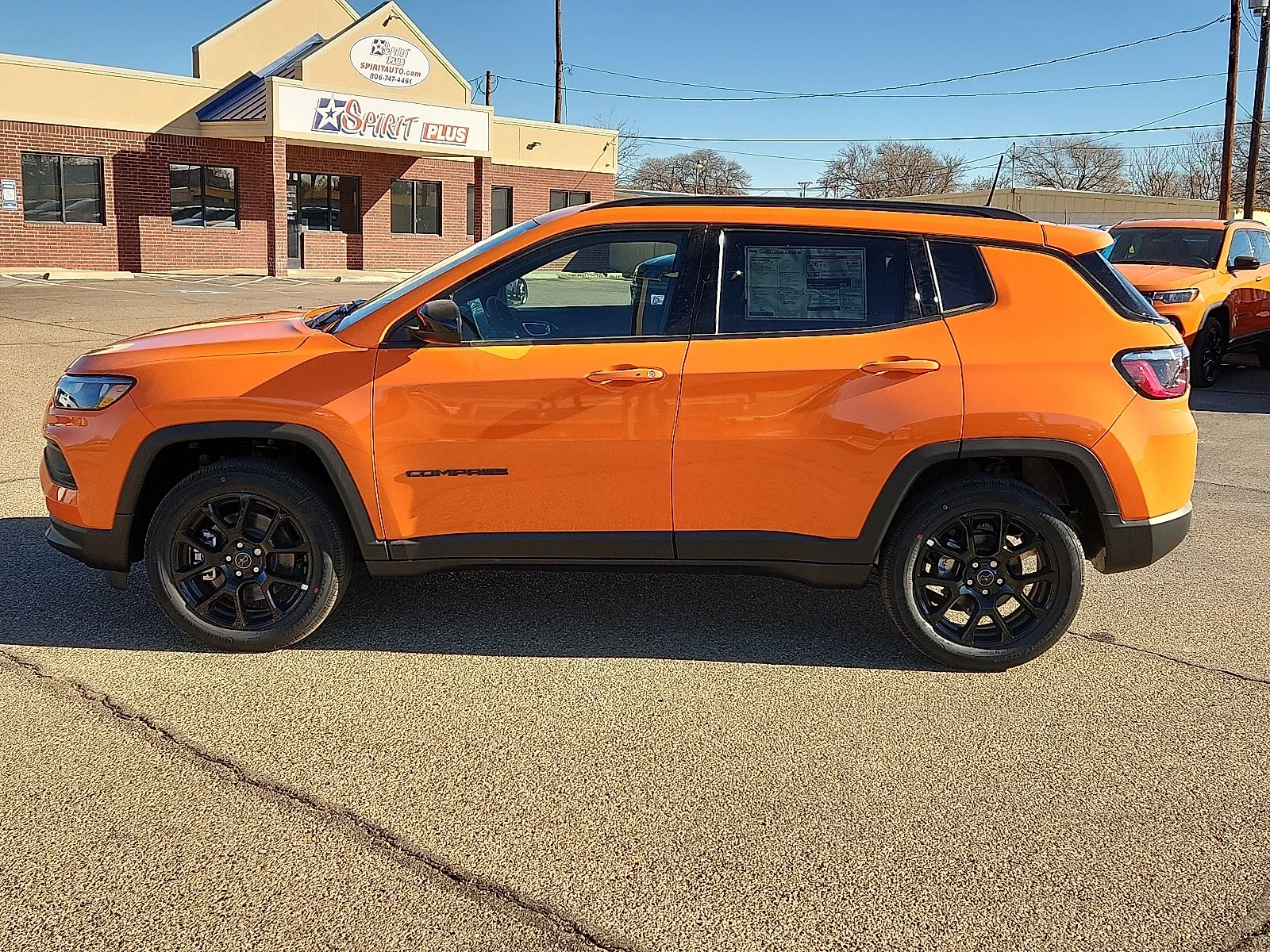 New 2026 Orange Jeep LATITUDE ALTITUDE 4X4 image 2