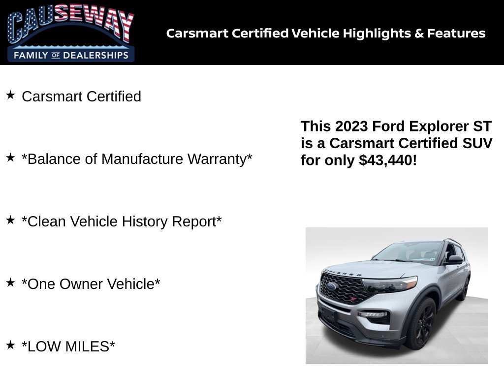 Certified Used 2023 Silver Ford ST image 2