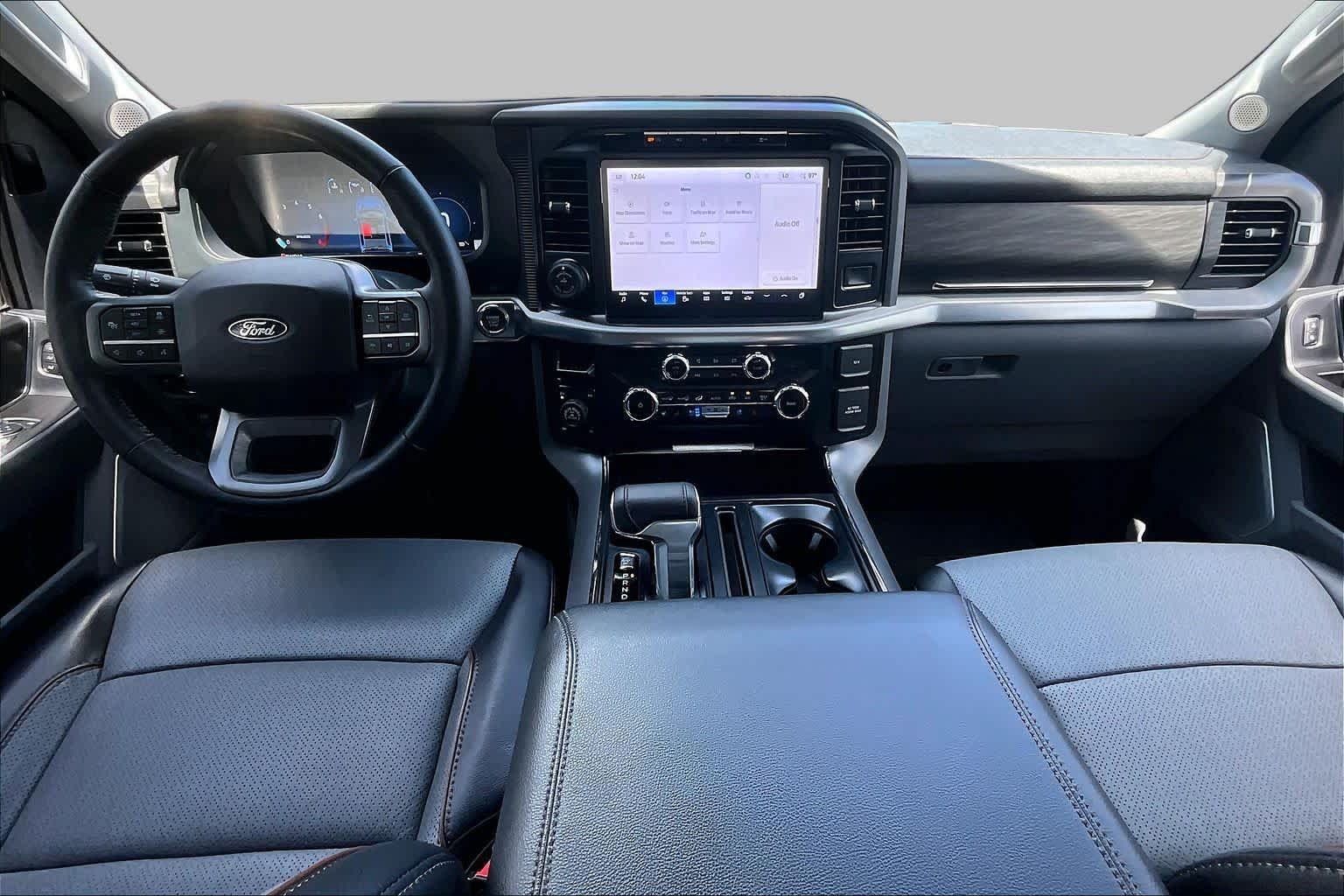 Used 2024 Iconic Silver Metallic Ford LARIAT image 16