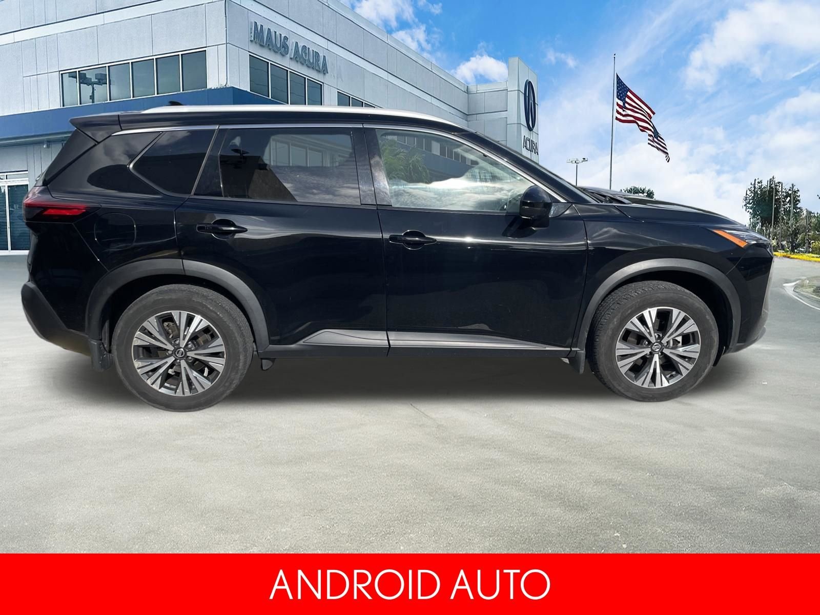 Used 2021 Black Nissan SV image 5