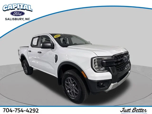 Used 2025 White Ford XLT image 1