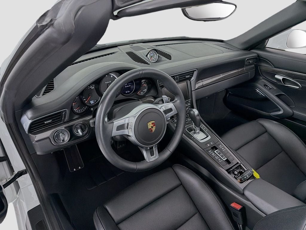 Used 2014 White Porsche Turbo Cabriolet image 4