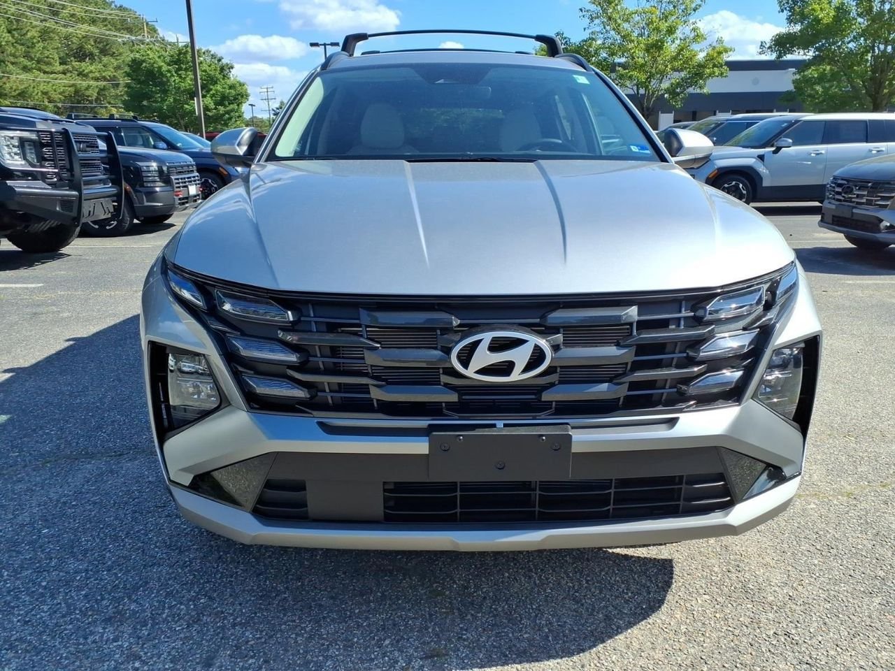 New 2026 Shimmering Silver Hyundai SEL FWD image 3