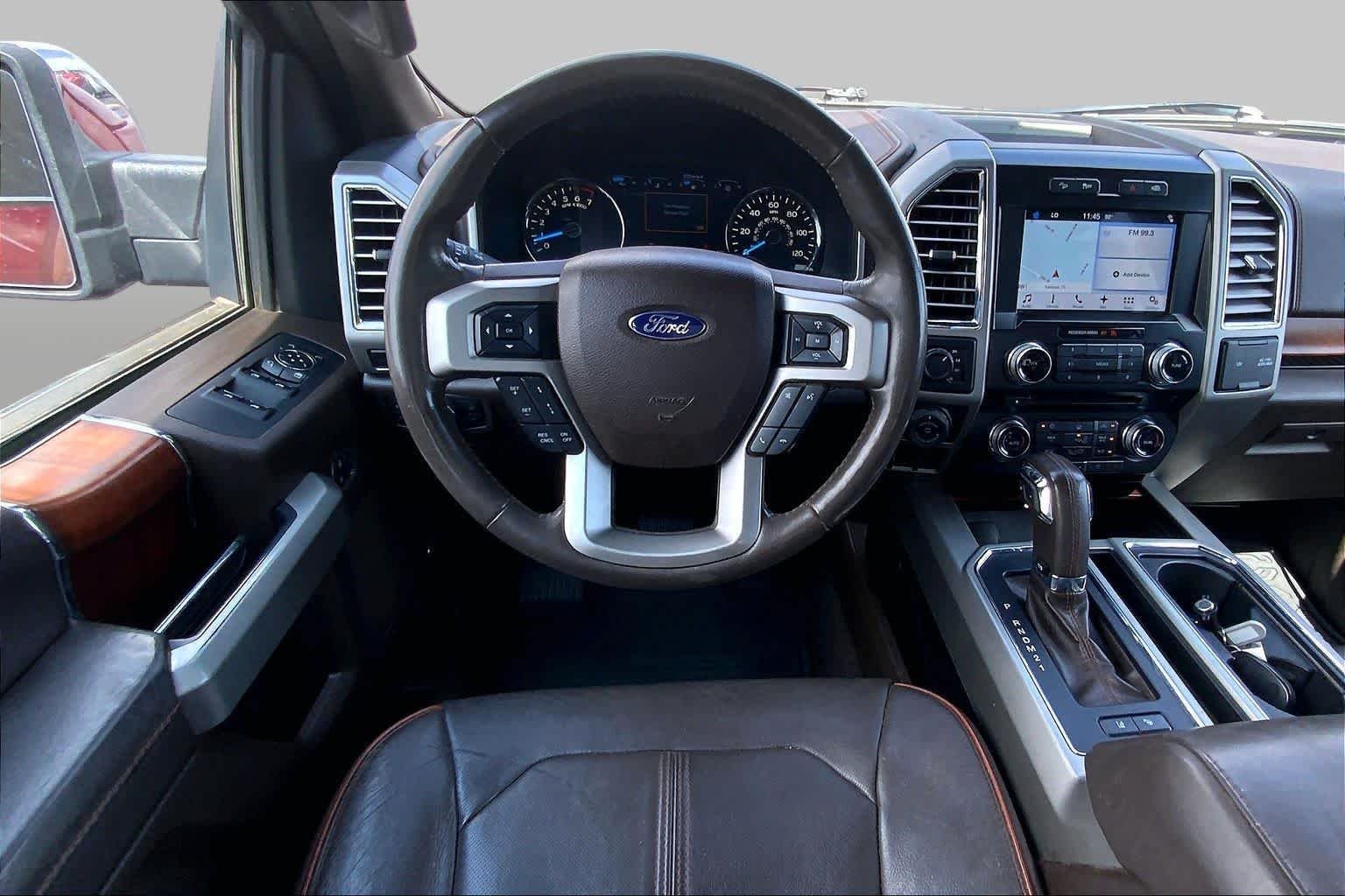 Used 2016 Ruby Red Metallic Clear Coat/Caribou Metallic Ford King Ranch image 6