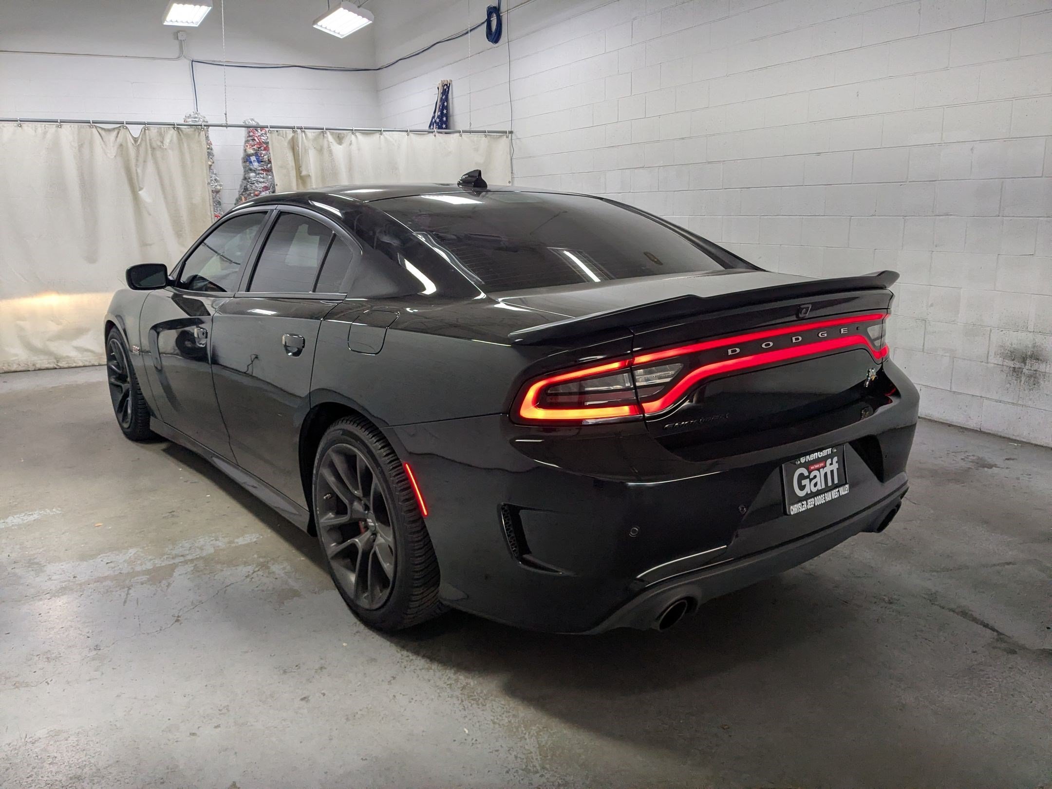 Used 2021 Pitch Black Clearcoat Dodge Scat Pack image 7