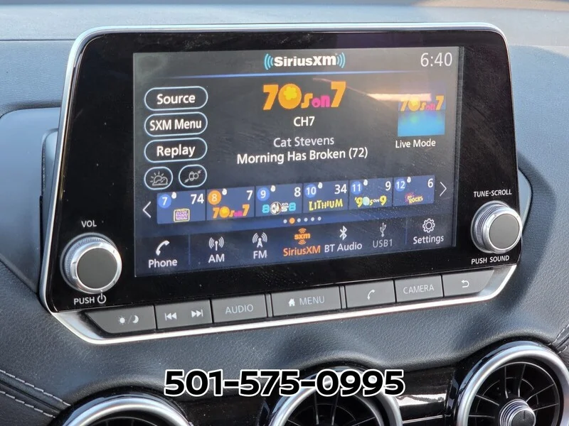 Used 2023 Super Black NISSAN SV CVT image 23