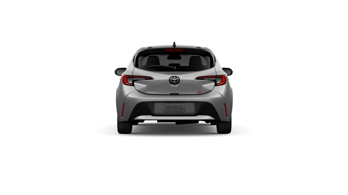 New 2027 Classic Silver Metallic with Black roof Toyota SE image 41