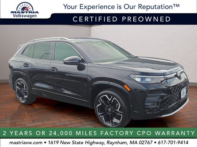 Certified Used 2025 Deep Black Pearl Volkswagen 2.0T SEL R-Line image 1