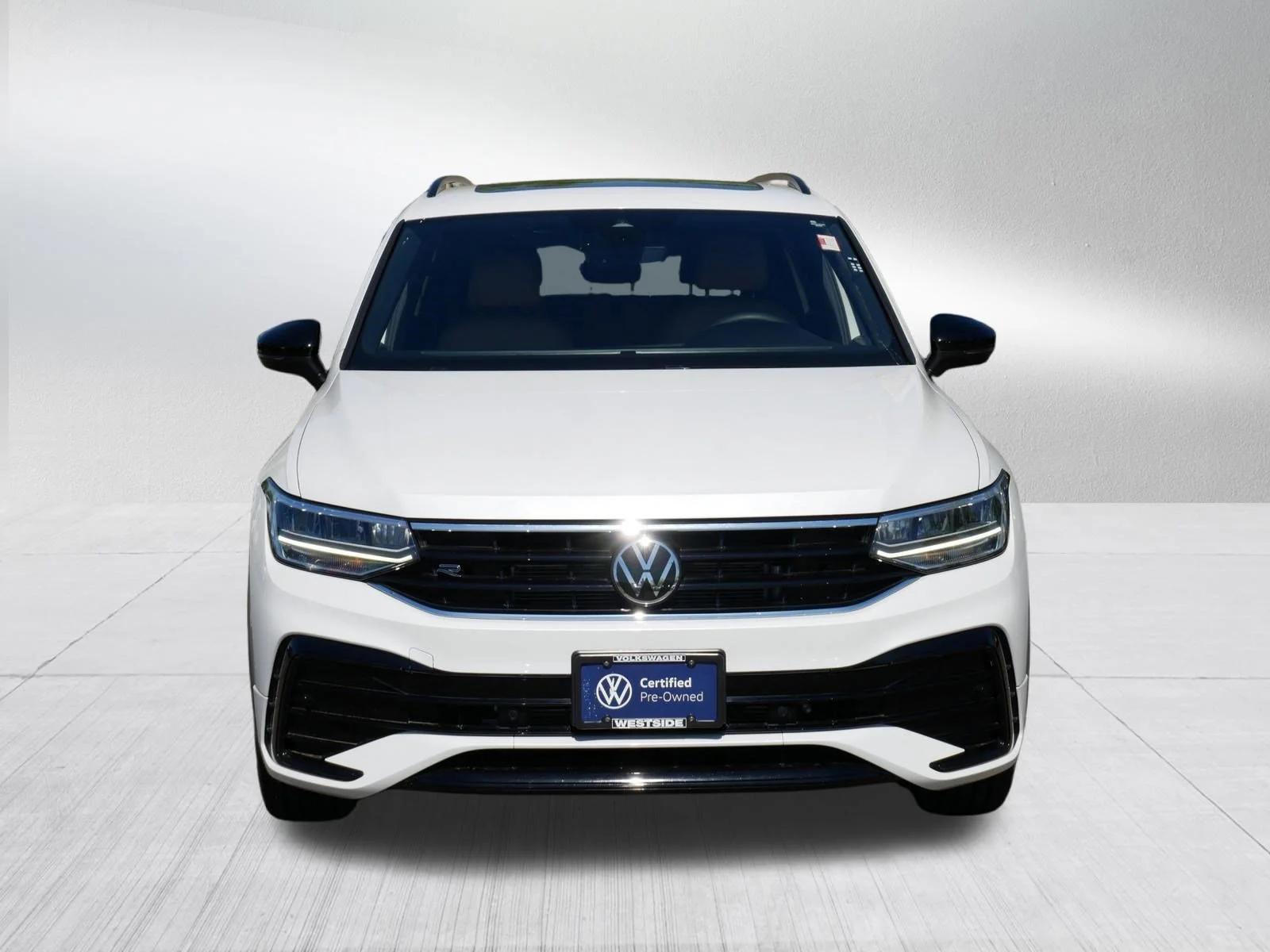 Certified 2023 Volkswagen Tiguan SE R-LINE BLACK with VIN 3VV8B7AX8PM085762 for sale in Saint Louis Park, Minnesota