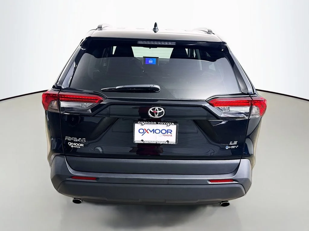 Certified Used 2025 Midnight Black Metallic Toyota Hybrid LE image 6
