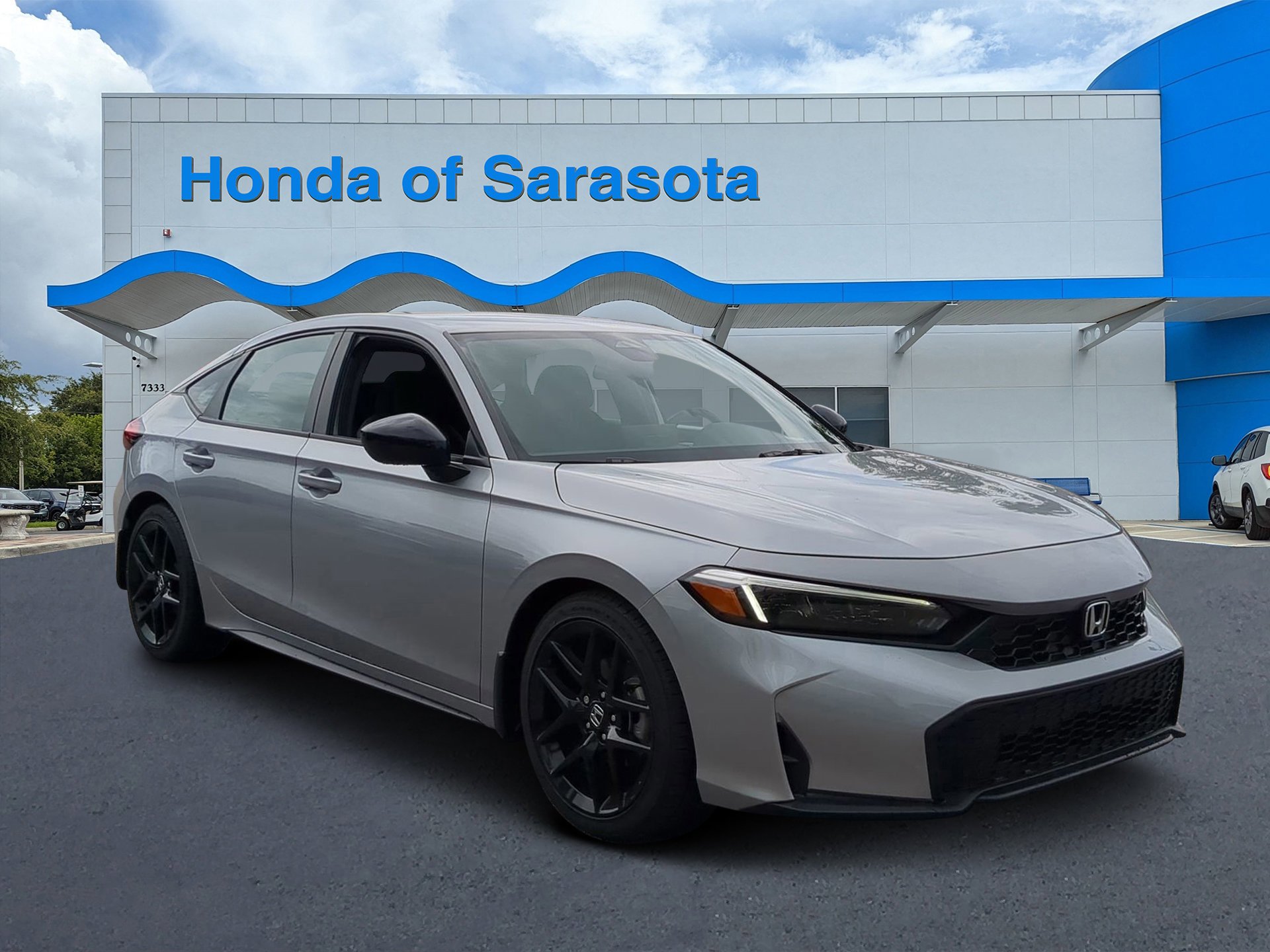 New 2026 Solar Silver Metallic Honda Sport image 1
