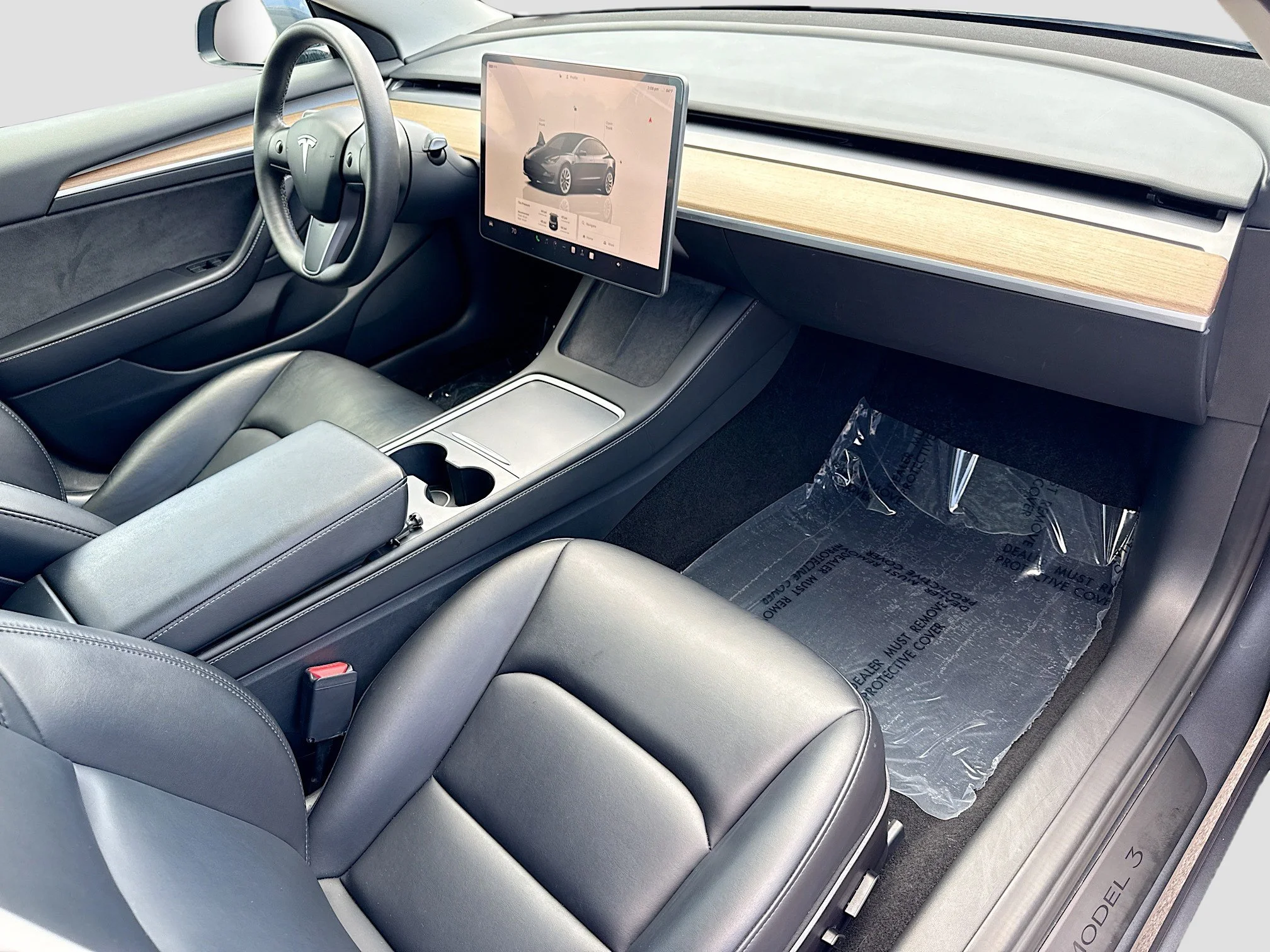 Used 2023 Midnight Silver Metallic Tesla Base image 13
