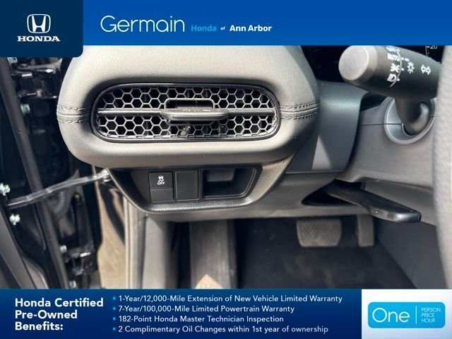 Certified Used 2025 Crystal Black Pearl Honda LX image 20