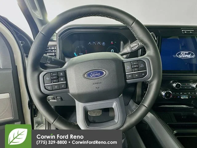 New 2026 Star White Metallic Tri-Coat Ford Lariat image 12