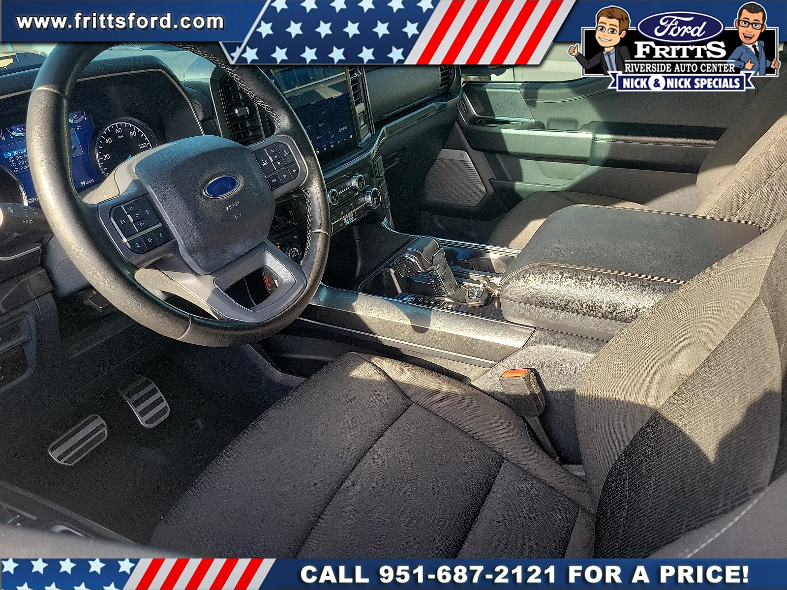 Used 2023 Oxford White Ford XLT image 4