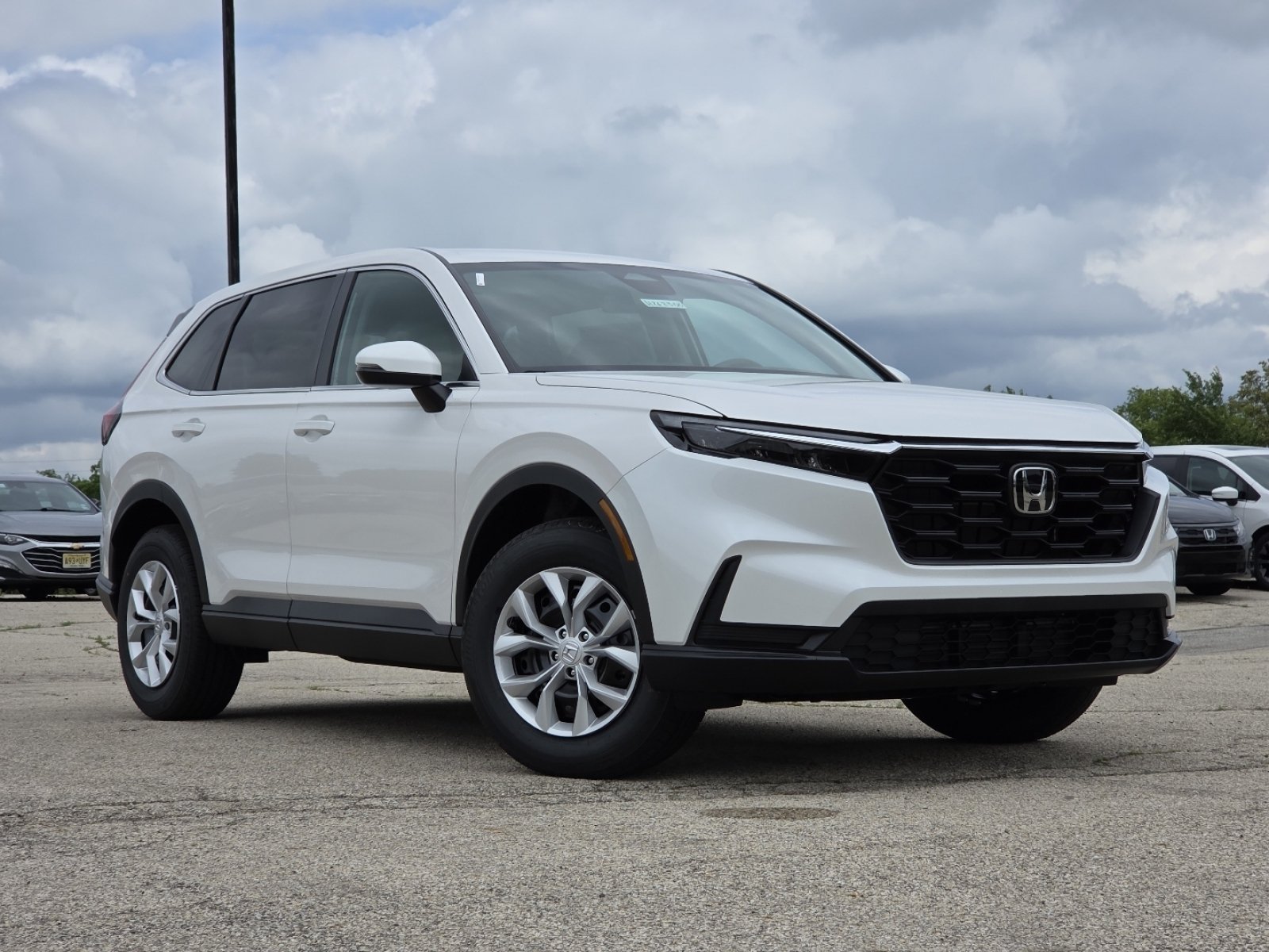 New 2026 Platinum White Pearl Honda LX image 2