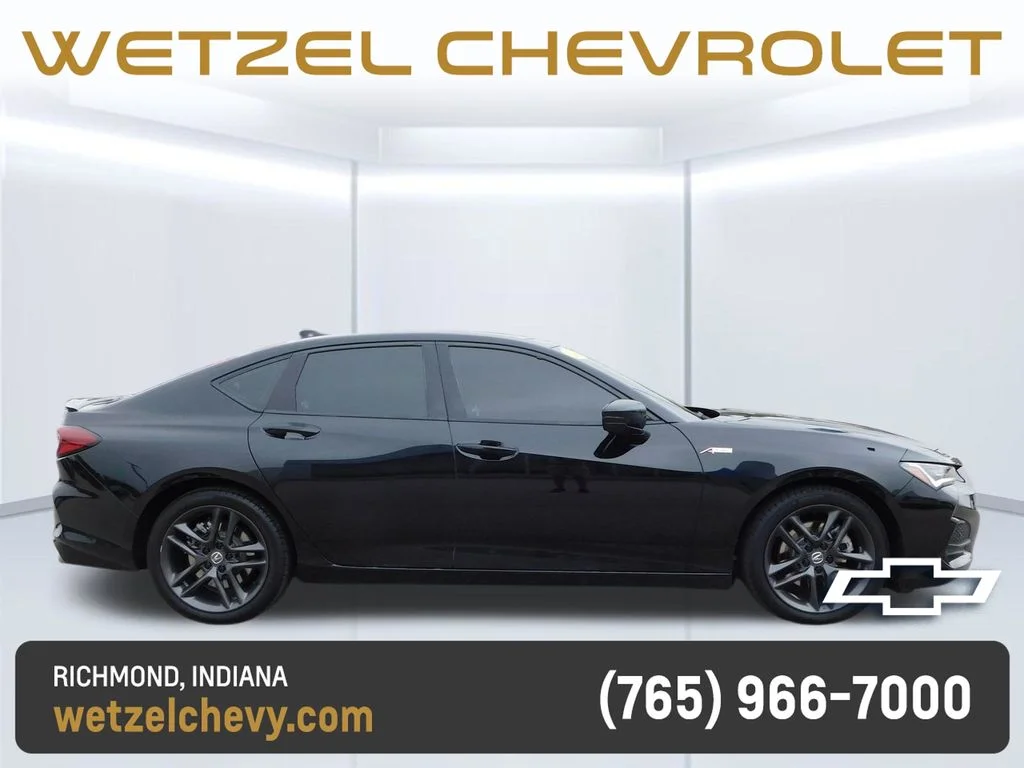 Used 2025 Black Acura A-Spec Package image 2
