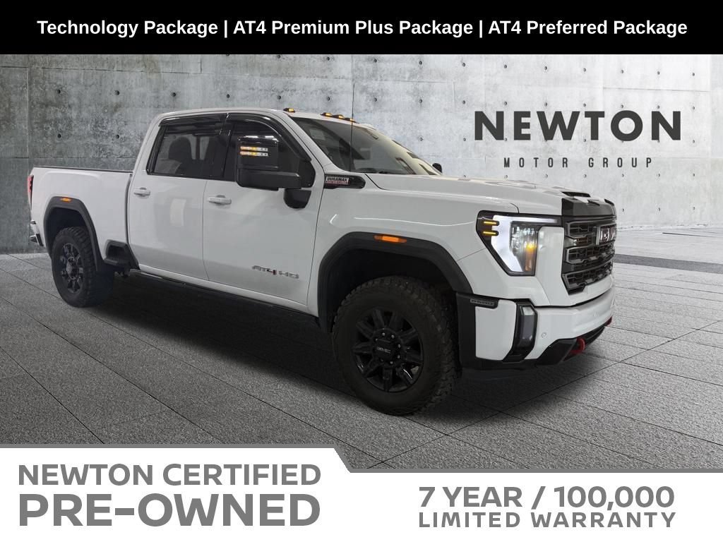 Used 2024 Summit White GMC AT4 image 1