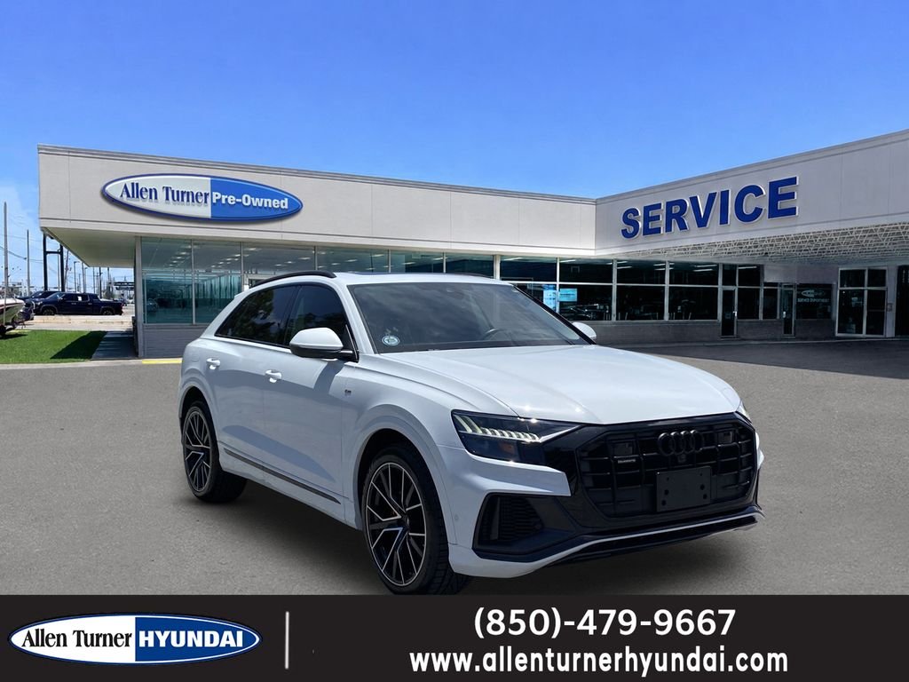 Used 2023 Glacier White Audi 55 Prestige image 1