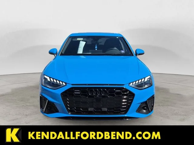 Used 2021 Blue Audi 45 S line Premium Plus image 2