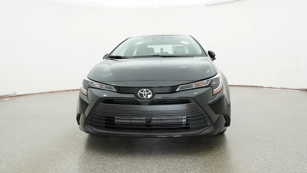 New 2026 Midnight Black Metallic Toyota LE image 8