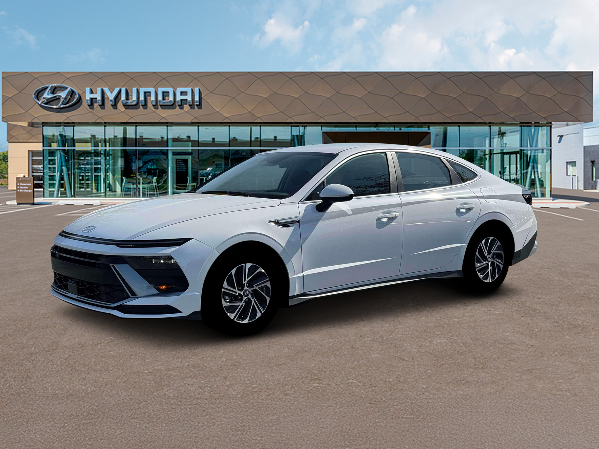New 2026 White Hyundai Blue image 2