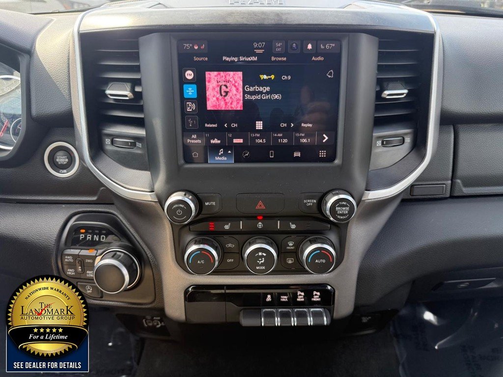 Used 2023 Granite Crystal Metallic Clearcoat Ram Lone Star 4x4 Crew Cab 5