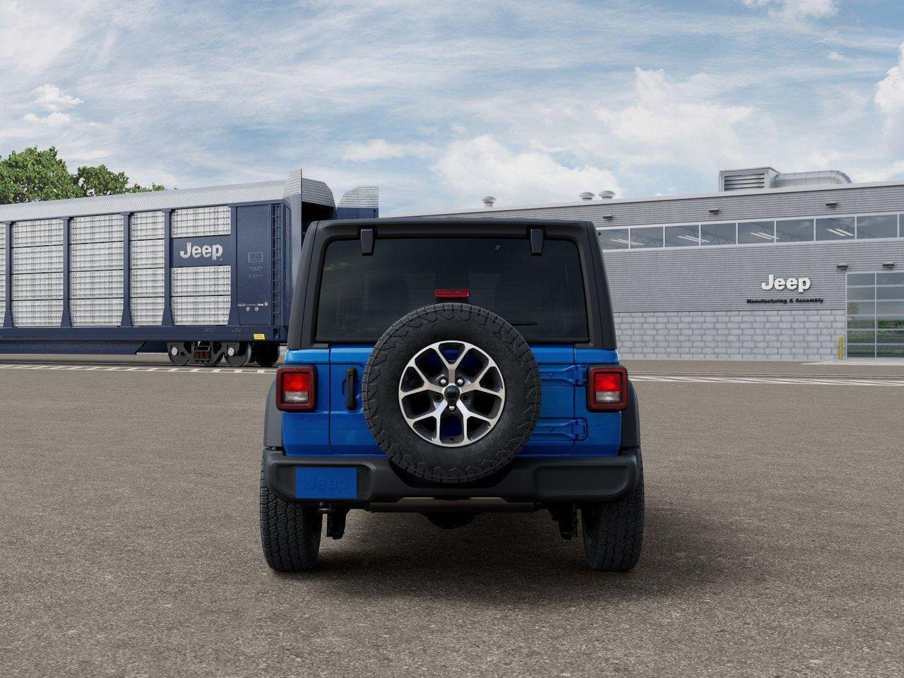 New 2026 Hydro Blue Pearlcoat Jeep Sport S image 7