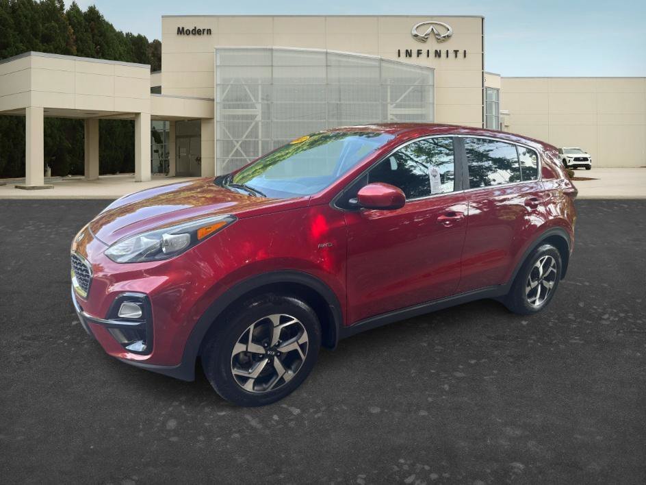 Used 2022 Hyper Red Kia LX image 1