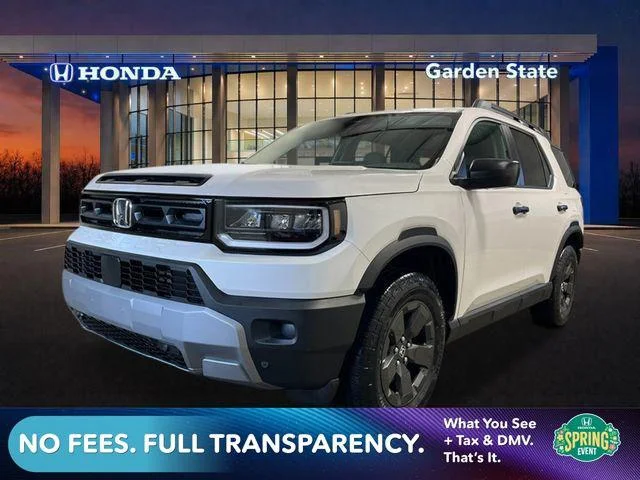 New 2026 White Honda AWD RTL image 1