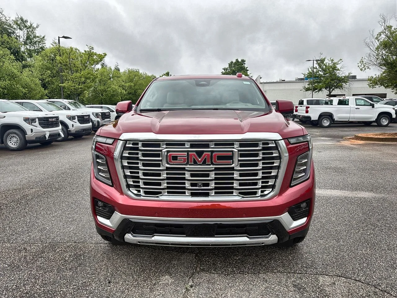New 2026 Volcanic Red Tintcoat GMC Denali image 3