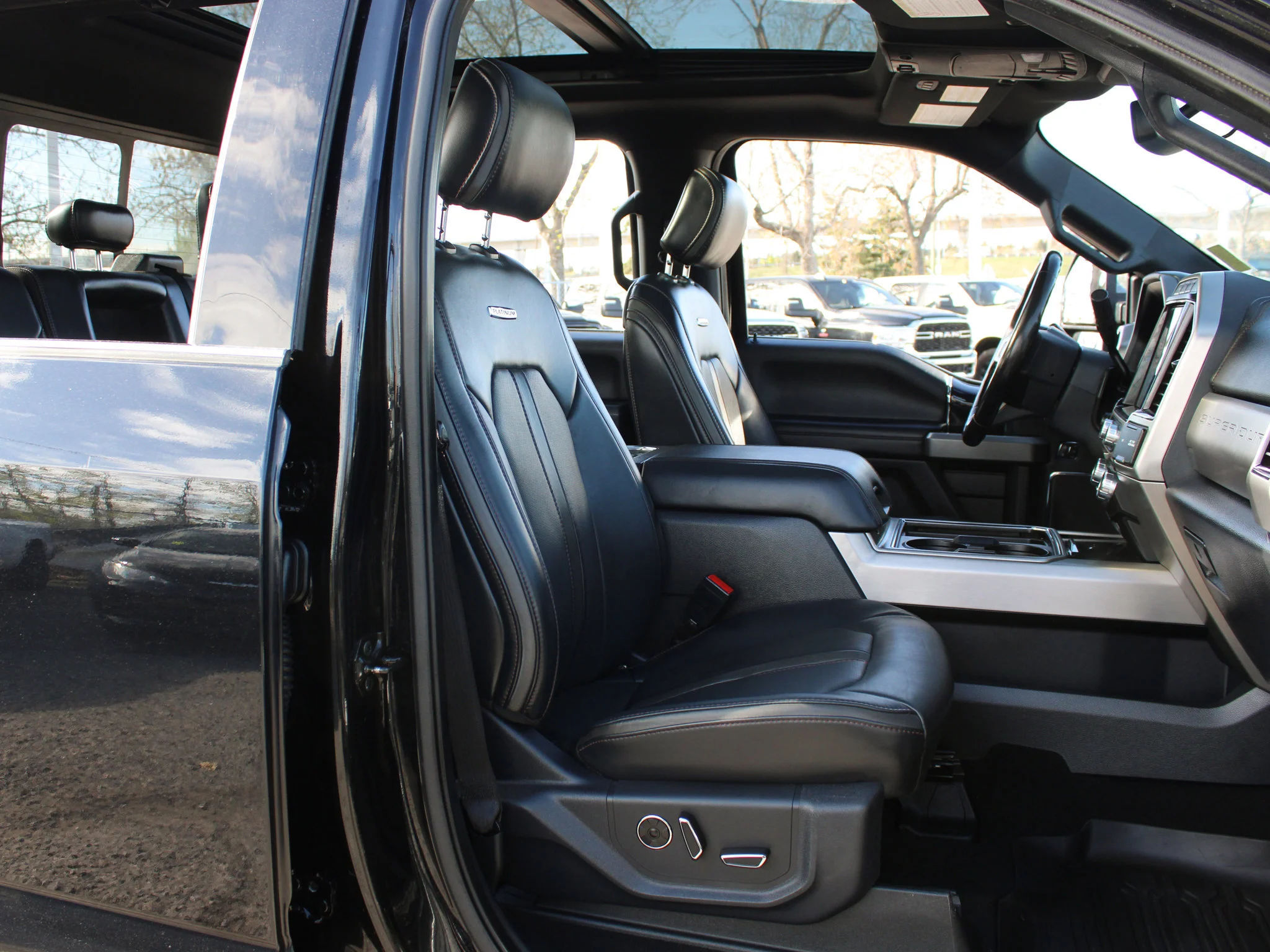 Used 2022 Black Ford Platinum * No Accidents | 3M PPF | Apple CarPlay | Diesel | Massage Seats | Tonneau Cover | B&O image 20
