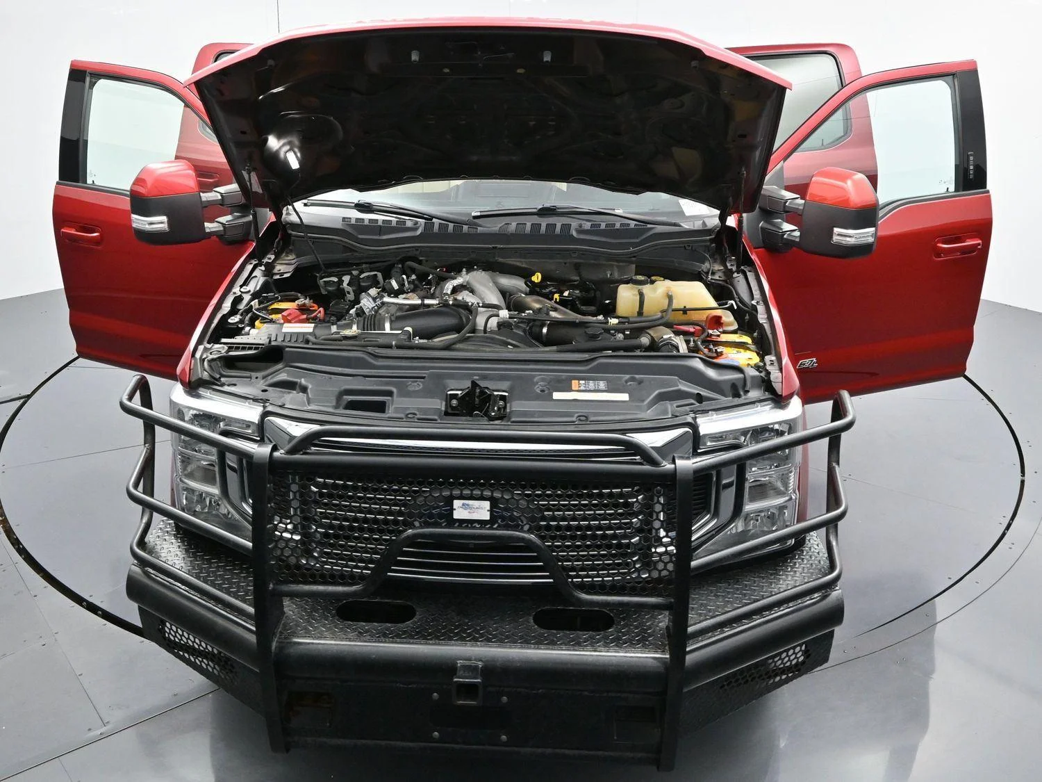 Used 2021 Rapid Red Metallic Tinted Clearcoat Ford LARIAT image 45