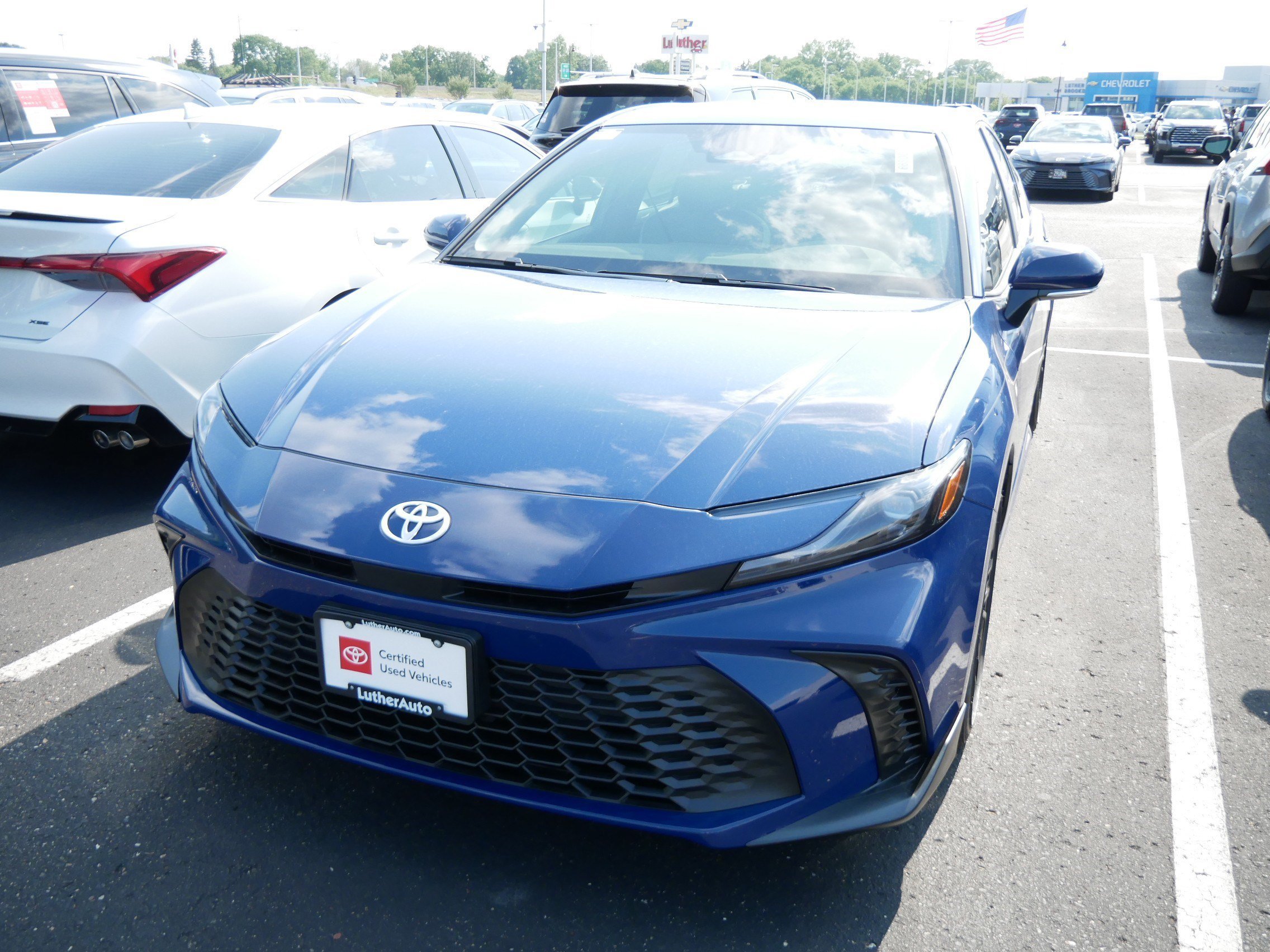 Certified 2026 Toyota Camry SE with VIN 4T1DAACK7TU334052 for sale in Brooklyn Center, Minnesota