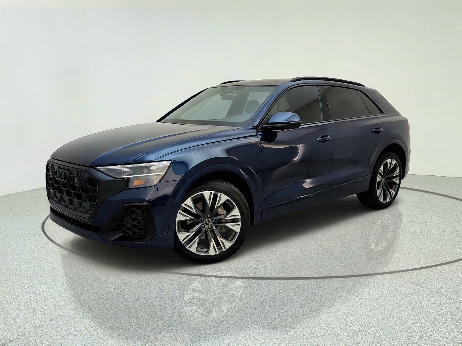 Used 2025 Waitomo Blue Metallic Audi Premium Plus image 1