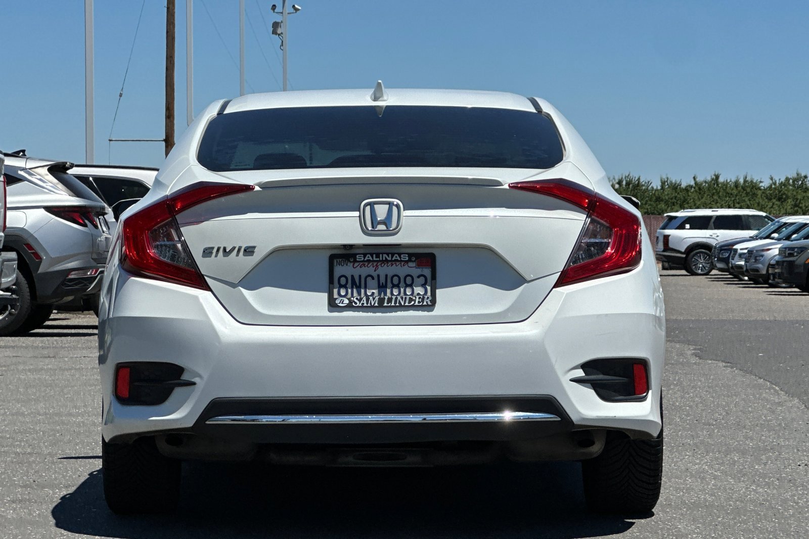 Used 2020 White Honda EX image 5
