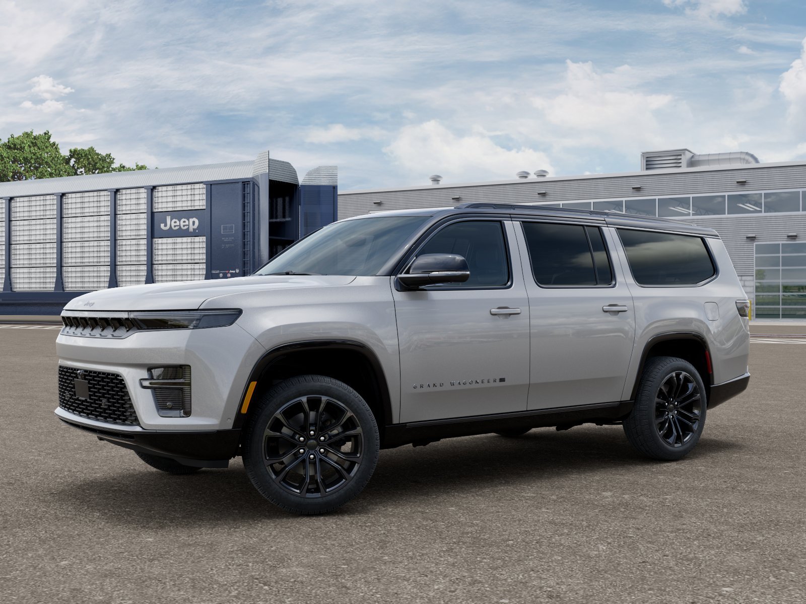 New 2026 Silver-Zynith Exterior Paint Jeep Summit image 1