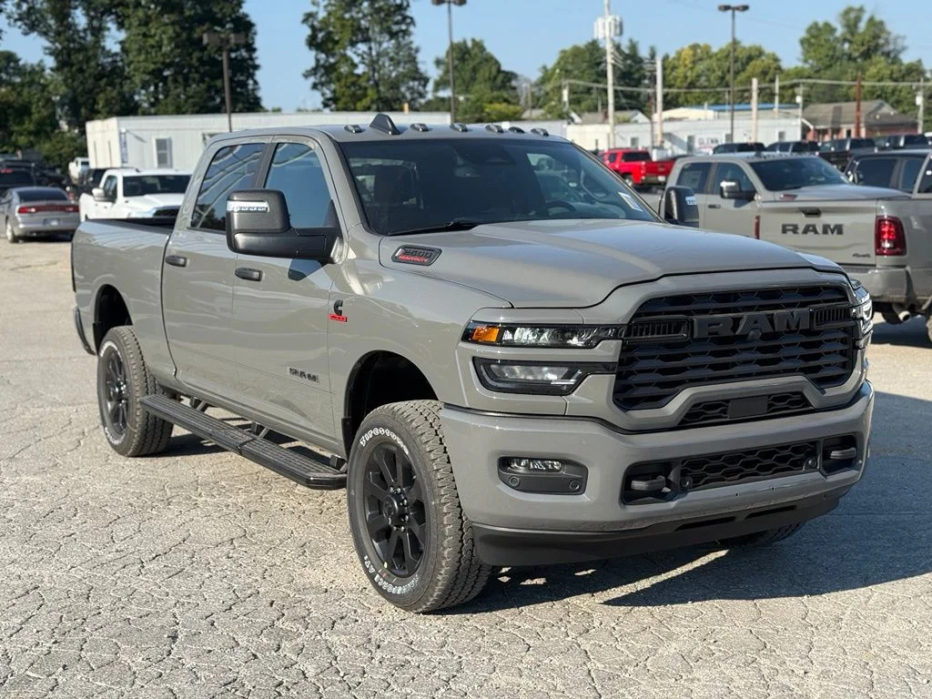 New 2027 Ceramic Gray Clear-Coat Exterior Paint RAM Big Horn image 4