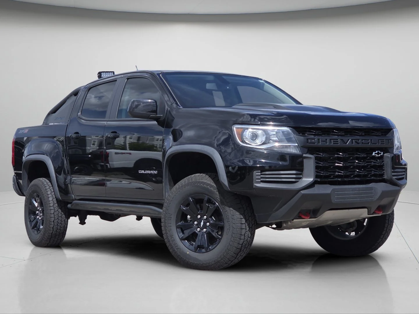 Certified Used 2022 Black Chevrolet ZR2 image 2