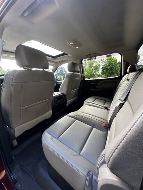 Used 2017 Crimson Red Tintcoat GMC SLT image 16