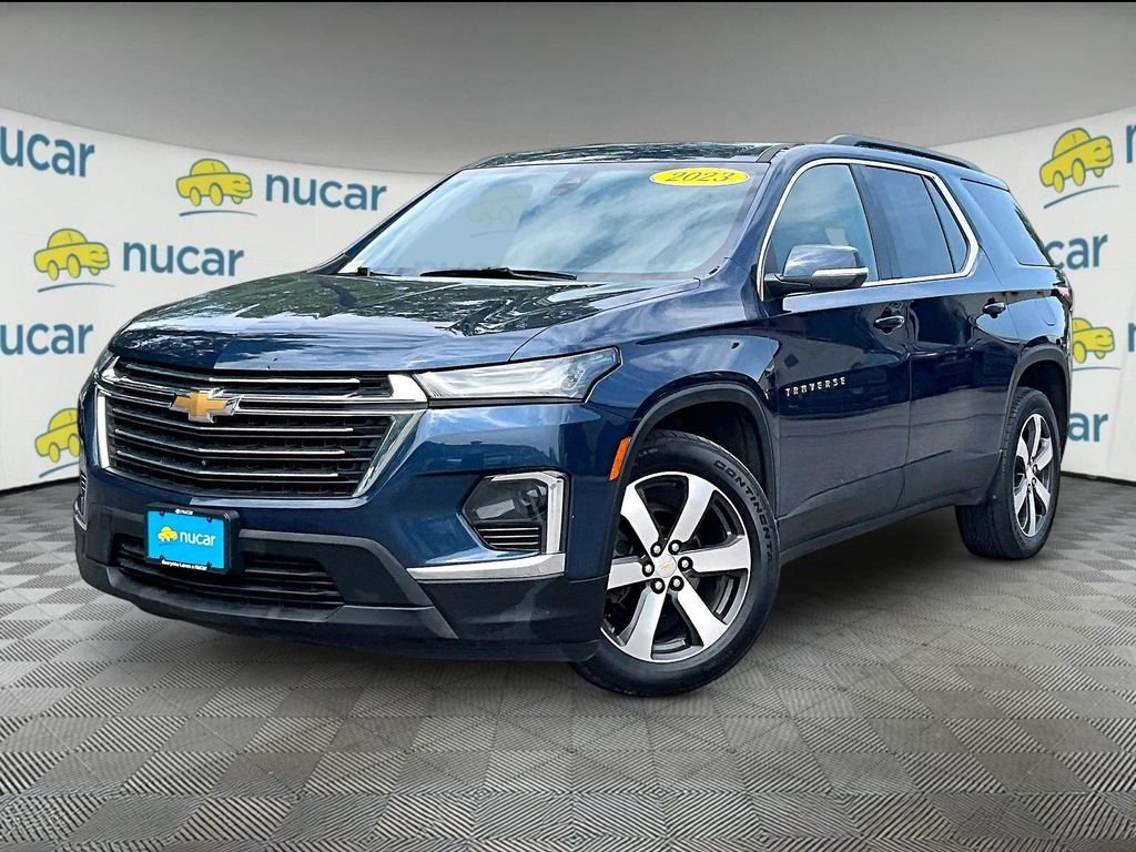 Used 2023 Northsky Blue Metallic Chevrolet LT Leather image 3
