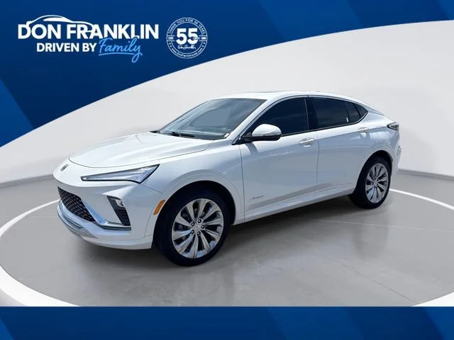 Used 2025 White Frost Tricoat Buick Avenir image 1