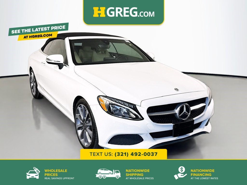 2018 Mercedes-Benz C-Class Cabriolet