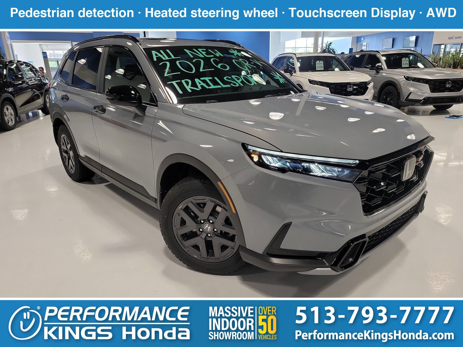 New 2026 Urban Gray Pearl Honda TrailSport image 1