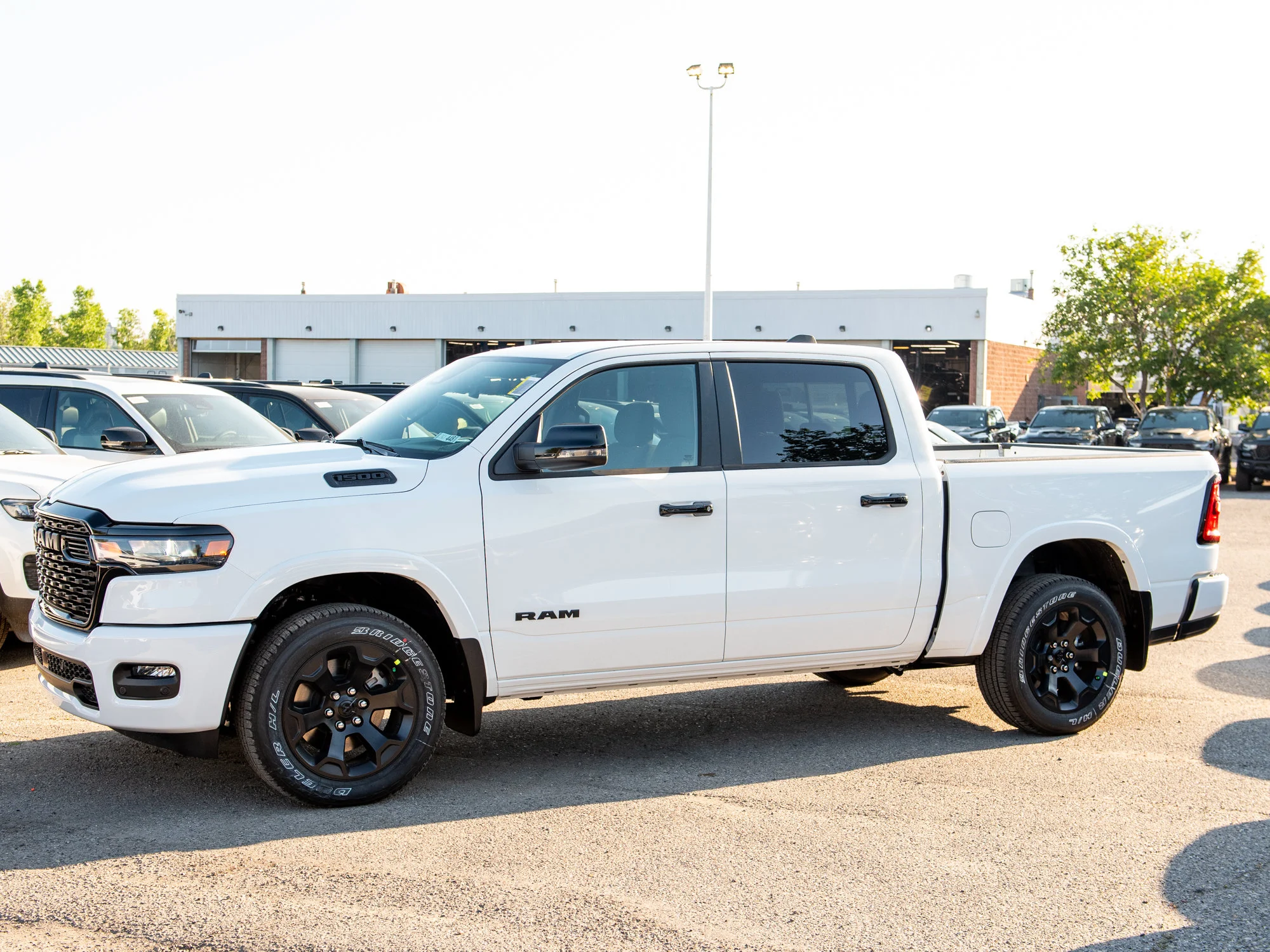 New 2026 White RAM Big Horn* image 2