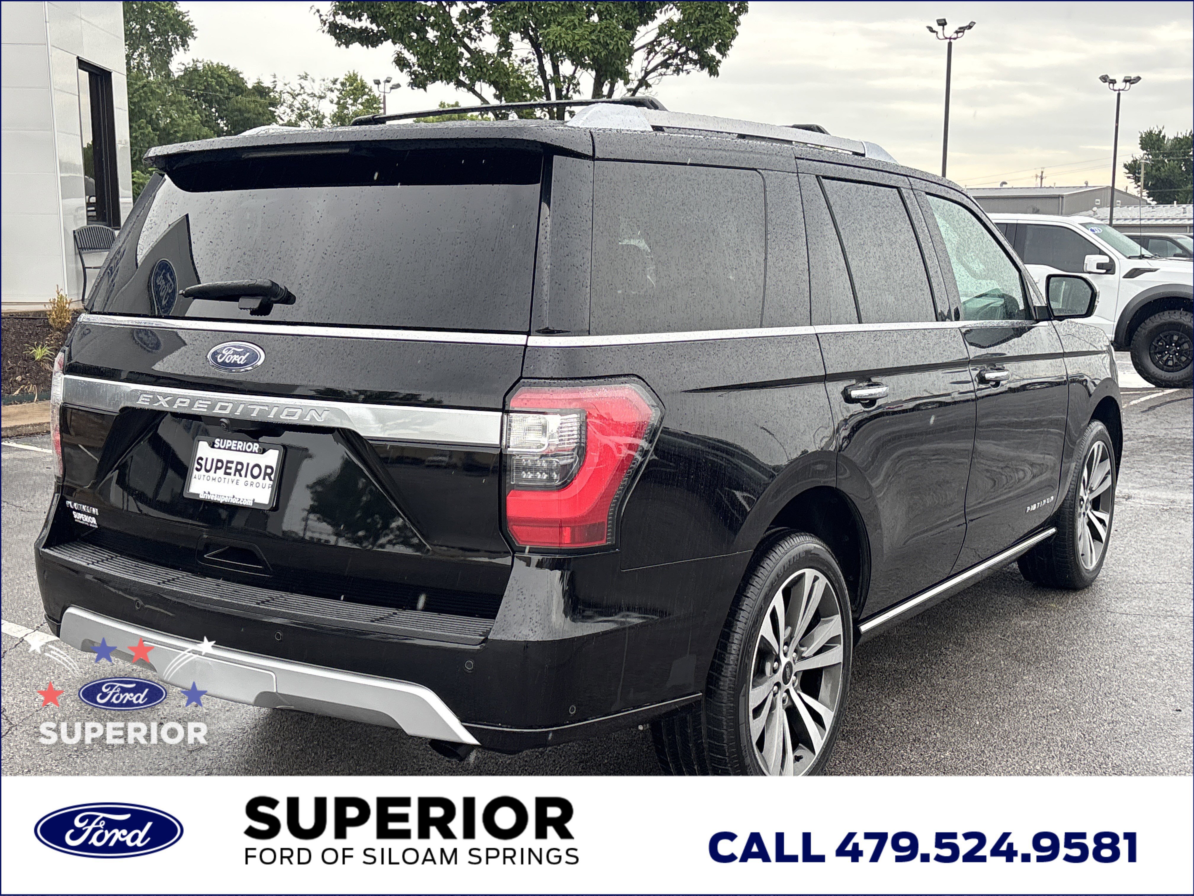 Used 2021 Agate Black Metallic Ford Platinum 4WD image 3